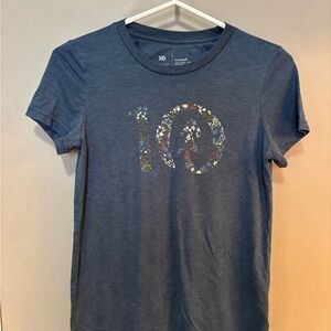 Tentree Blue Short Sleeve Tee